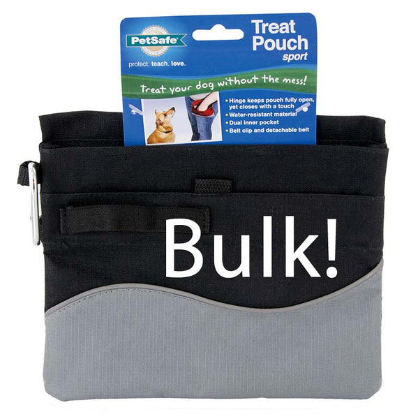 BULK Treat Pouch Sport, Hinged Dog Training Bag - 12 Pack