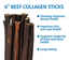 6 inches Collagen Sticks