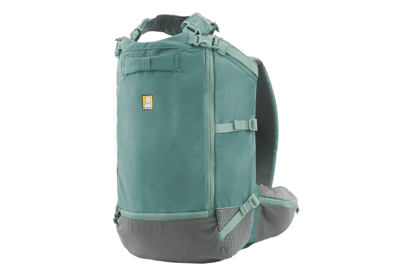 dogs creek wanderrucksack Ruffwear Hitch Hiker Dog Backpack Carrier River Rock Green XXS