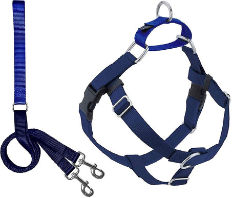 Harness and Leash Color Navy Blue