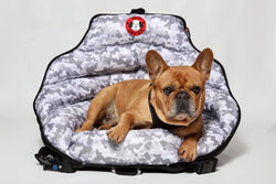 PupSaver Crash-Tested Car Safety Seat for Dogs GREY CAMO * NEW *