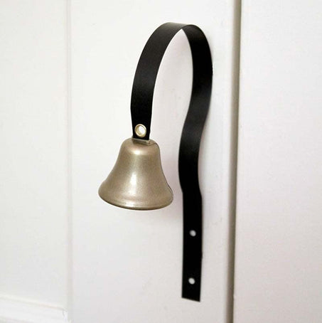 Bell for Houstraining on wall
