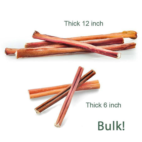 Bully chew sticks All Natural Pizzles thick bulk