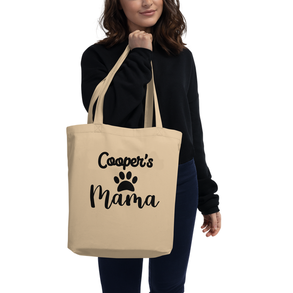 Important Dog Mom Stuff - Personalized Dog Tote Bag