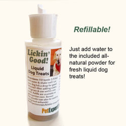 Lickin' Good! Liquid Dog Treat for Dog Training