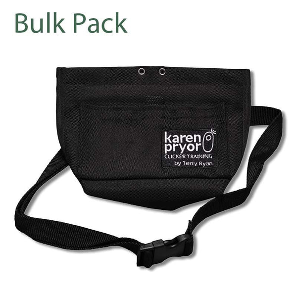 BULK Terry Ryan Dog Training Pouch in Black, 12 Pack