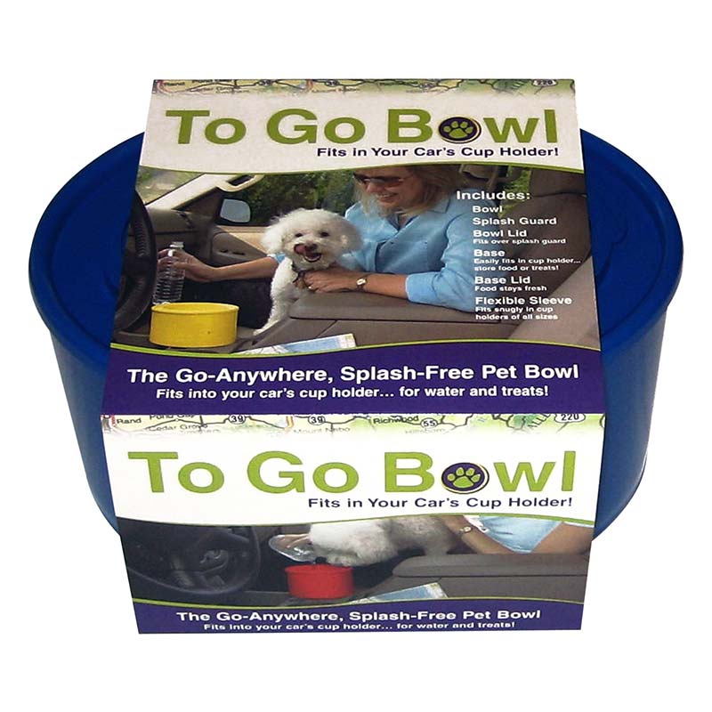 To Go Bowl, Travel Dog Bowl by Furry Travelers. Fits in Car Cup Holder – Pet  Expertise
